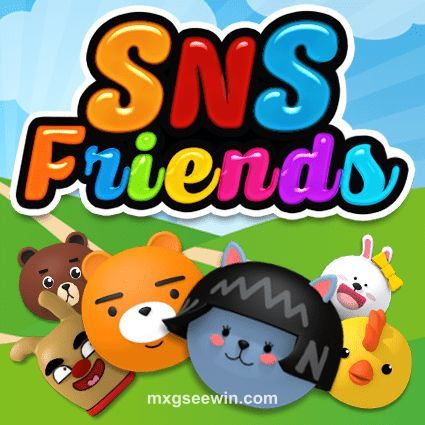SNS Friends slot game mxgseewin